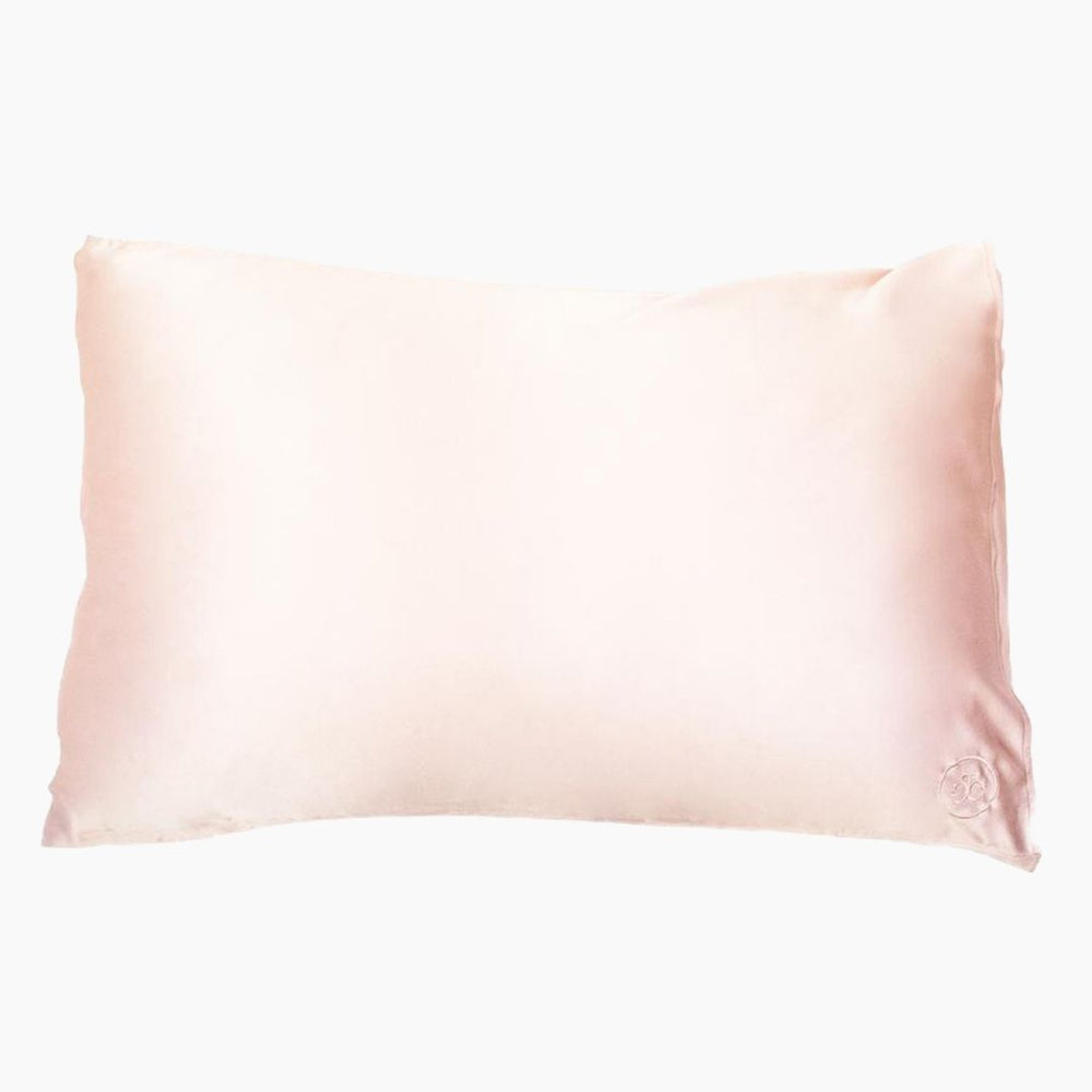 Silk Pillowcase Pink Silk Pillowcase The Goodnight Co. Int 